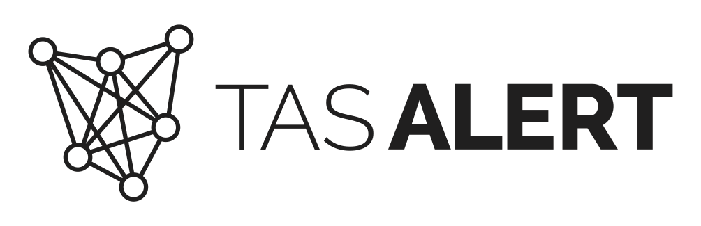 Tas Alert logo by the Tasmanian Government