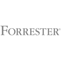 Forrester logo in black