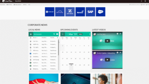 LiveTiles Documents Tile