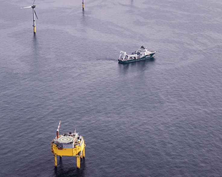 Axpo energy production on the sea