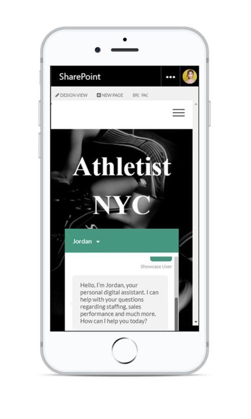 PepsiCo mobile digital workplace example of Athletist NYC