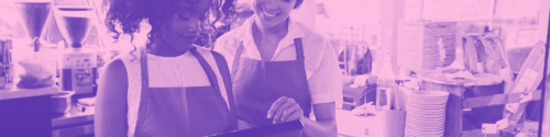 retail workers at store location
