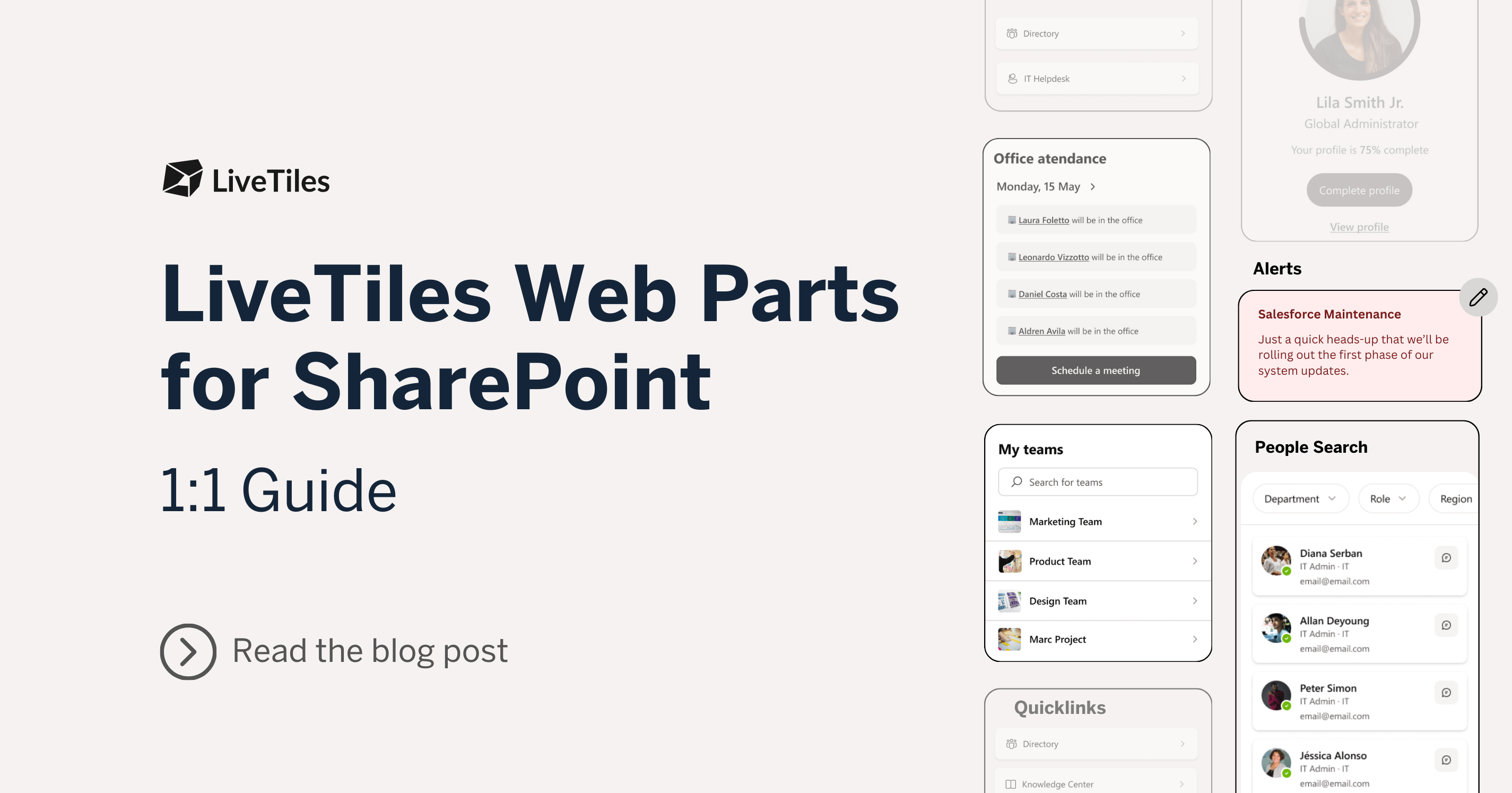 Maximize Your Intranet: The Short Guide To SharePoint Web Parts | LiveTiles