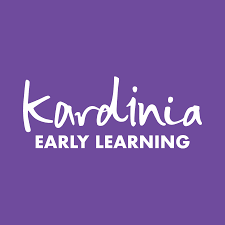 Kardinia Early Learning childcare organization logo in purple