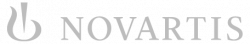 Novartis logo in grey